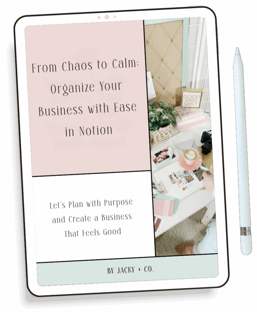 Free Focus & Flow Notion Planner - Jacky + Co.