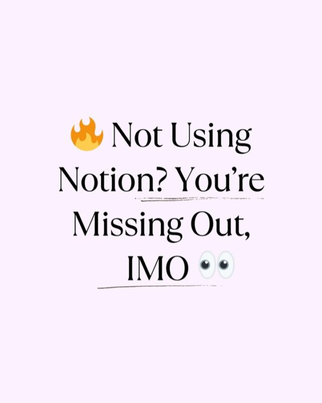 ✨ The Biz Tool You Didn’t Know You Needed

If you’re a busy entrepreneur (especially with an ADHD brain like mine 🧠✨), you’ve probably felt the overwhelm of juggling a million apps, tasks, and to-dos.

Here’s the thing: Notion is the all-in-one system you didn’t know you needed.

🗂️ Plan your goals, content, and client work in one place.

⚡ Stay focused with ADHD-friendly workflows designed to keep things SIMPLE.

💡 Feel in control of your biz (and your brain) without the chaos.

And the best part? You don’t have to figure it out alone. I’ve created a FREE Focus Flow Planner to help you get started.

🎉 Ready to see how it works?

\👉 Comment “FFP” below, and I’ll send it your way!

Let’s make 2025 calm, profitable, and oh-so-productive. 🚀

Stay Fab & Focused 😘
xo Jakolien

#femaleentrepreneur #notiontemplate #notion #freebie  #slowproductivity #adhdfriendly
